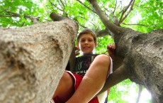 Child in Tree