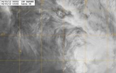 NASA image of Tropical Storm Daphne