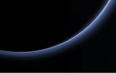  Blue Haze Layers On Pluto’s Atmosphere