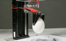 Robotic 'Finger' Picks Up Egg 