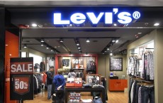 HK TST K11 mall 90 shop Levi's clothing.