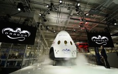 SpaceX CEO Elon Musk Unveils Company's New Manned Spacecraft, The Dragon V2 Credit: Kevork Djansezian / Stringer