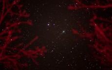 Comet Lulin Seen In Space From Shenandoah National Park 