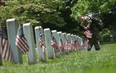 'Flags-In' Ceremony Held At Arlington Nat'l Cemetery Ahead Of Memorial Day