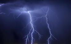 Thunderstorm Rolls Through Las Vegas 