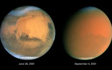 Storm Engulfs the Planet Mars 