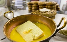 Dresden Bakery Prepares Christmas Stollen Loaves 