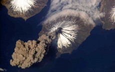 Eruption of Cleveland Volcano