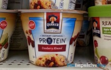 Quaker Select Starts Protein Cranberry Almond Instant Oatmeal Cup