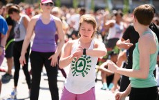 Launch Of Fitbit Local Free Community Workouts In New York At Union Square