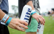 Elle King Celebrates With Fans And Games At The Miller Lite Beer Hall, Created By MAC Presents, At Governors Ball