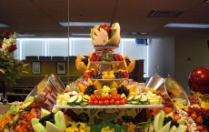 Fresh Fruits and Vegetables on Display