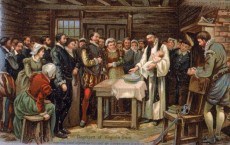 Baptism Of Virginia Dare