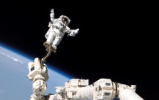 Discovery Astronauts Continue Mission Tasks