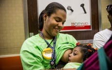 Rally At New York's City Hall Celebrates Public Breastfeeding Law