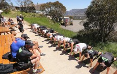 Collingwood Magpies Pre-Season Training 