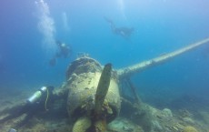 World War II Aircraft Shipwreck in Palau