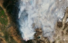 Rim Fire Burns Near Yosemite National Park 