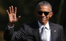 President Obama Returns To The White House