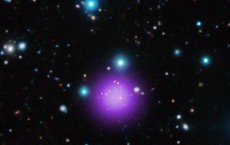 Composite X-Ray Radio and Infrared of galaxy cluster CL J1001+0220.jpg