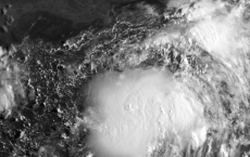 Hermine Geostationary VIS-IR on 2016-08-31