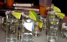 Patron-  tequila shots