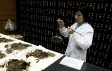 Local Patients Are Received Chinese Traditional Medicines In Beijing