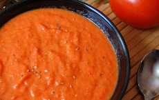 Roasted Red Pepper and Tomato Soup