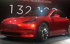 Candy Red Tesla Model 3