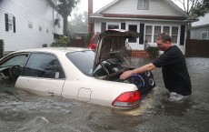 Hurricane Matthew Bears Down On Atlantic Coast