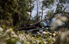 Hurricane Matthew strikes Florida, NASA's Kennedy Space Centre suffers minor damage. 