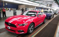 Ford Executive Chairman Bill Ford Makes Announcement At Ford's Flat Rock Assembly Plant