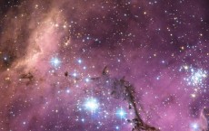 Star nursery in the Large Magellanic Cloud