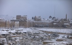 Snow Storms Continue In Israel 