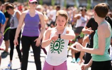 Launch Of Fitbit Local Free Community Workouts In New York At Union Square