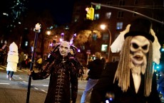 Annual Halloween Parade Winds Through New York's Greenwich Village