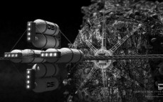 Deep space industries asteroid mining harvestor