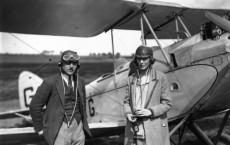 Amelia Earhart Flight Across Globe