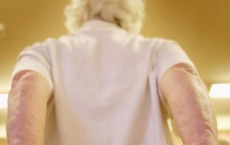 Pensioners Keep Fit As They Participate In An Exercise Class