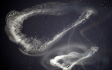 NASA Rocket Clouds