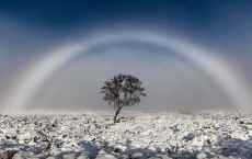 Stunning Picture Of Rare 'White Rainbow' Captured In Scotland