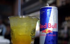 Red Bull Energy Drink Mixed With Alcohol