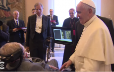 Pope Francis Meets Stephen Hawking