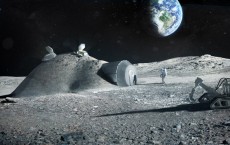 Lunar Base 3d printer ESA