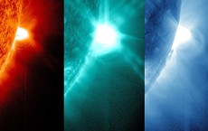 On July 19, 2012, SDO captured images of a solar flare in numerous wavelengths. 