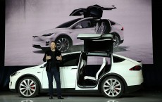 Tesla Debuts Its New Crossover SUV Model, Tesla X