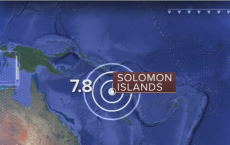 Solomon Islands Magnitude 7.8 Earthquake