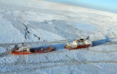 Russian Tanker Renda Delivers Fuel To Nome, Alaska