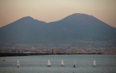 Landmarks In the Historic Southern Italian City Of Naples