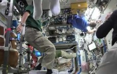 Astronauts’ New Year Celebration Party In Zero Gravity